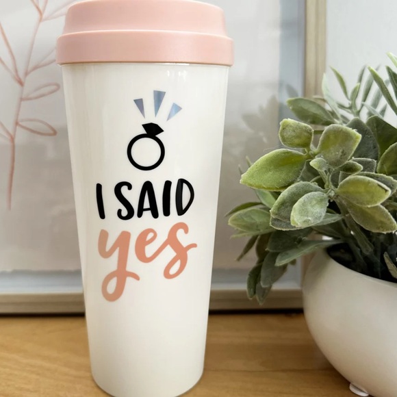 I Said Yes Travel Mug - Picture 3 of 4